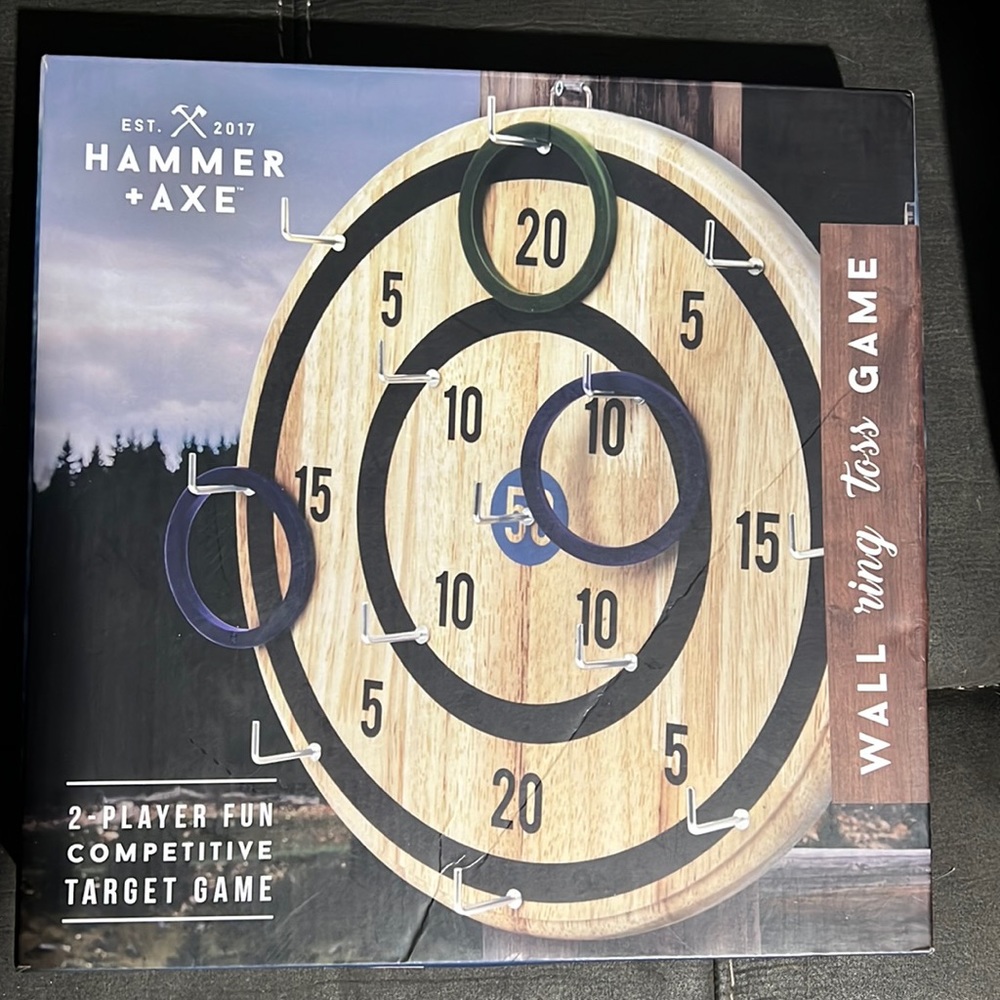 Wall Ring Toss Game